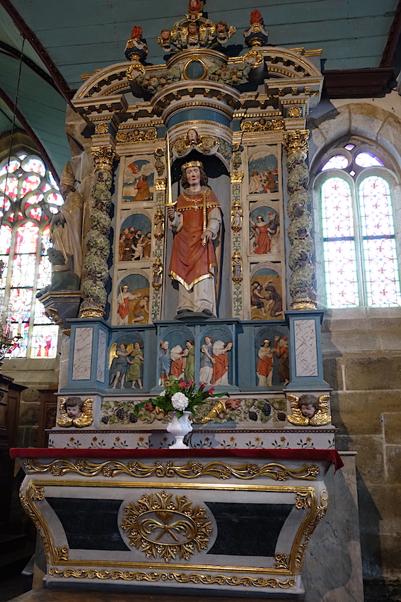 retable de saint Miliau