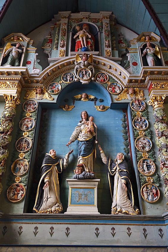 retable de saint Miliau