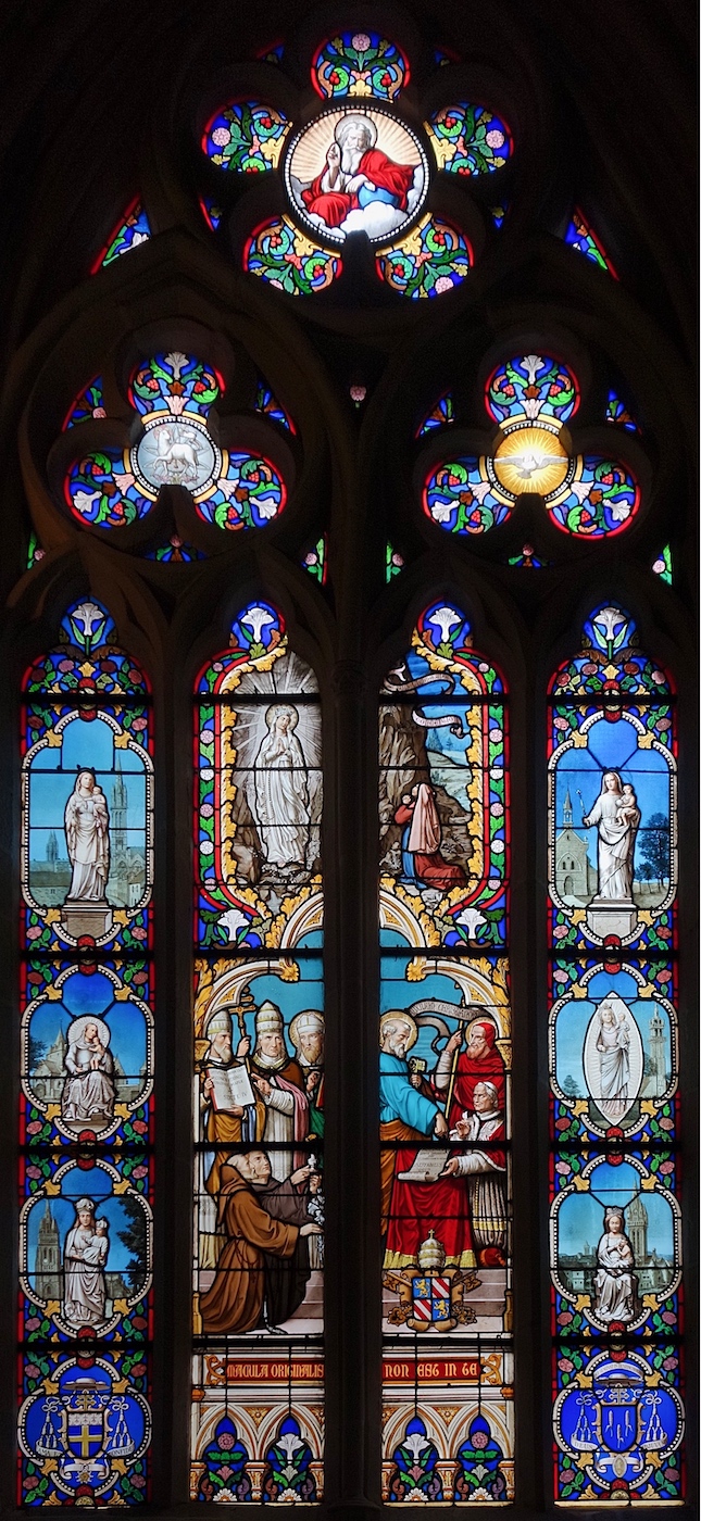 L'immaculée conception - Cathédrale Saint Corentin - Quimper 29