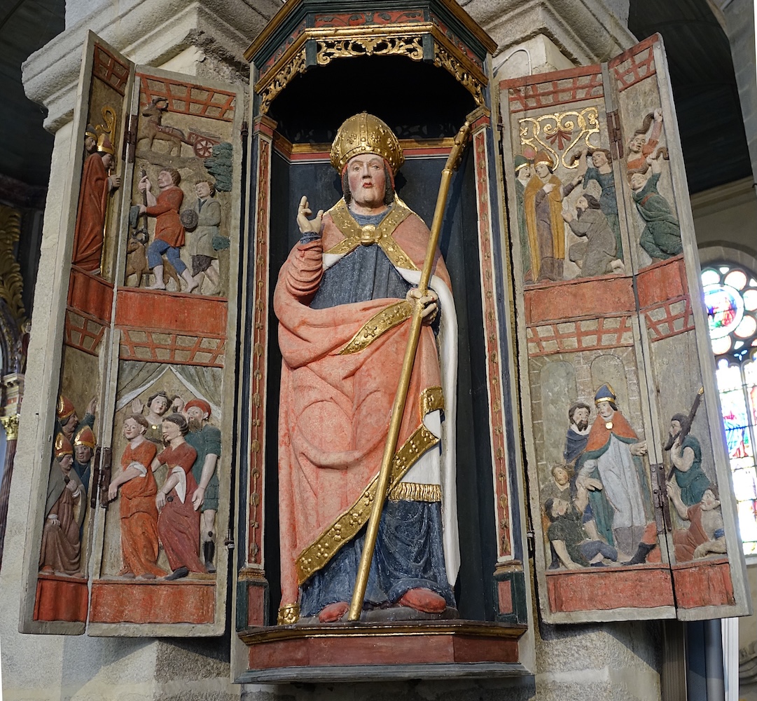 la niche à volets de Saint Thégonnec