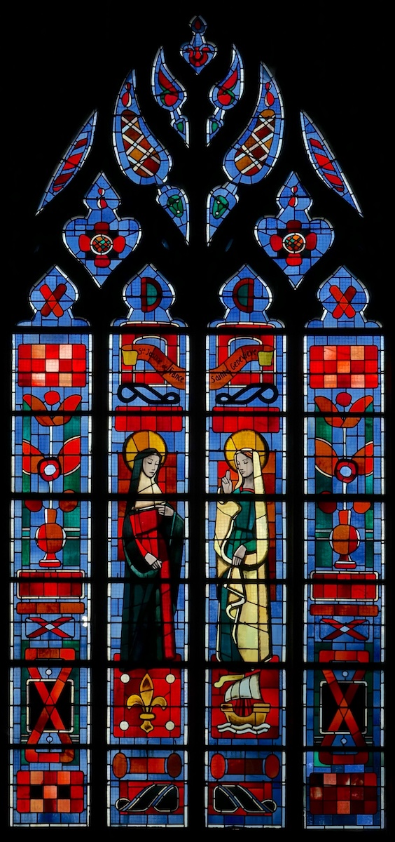 Sainte Jeanne de France, Sainte Geneviève