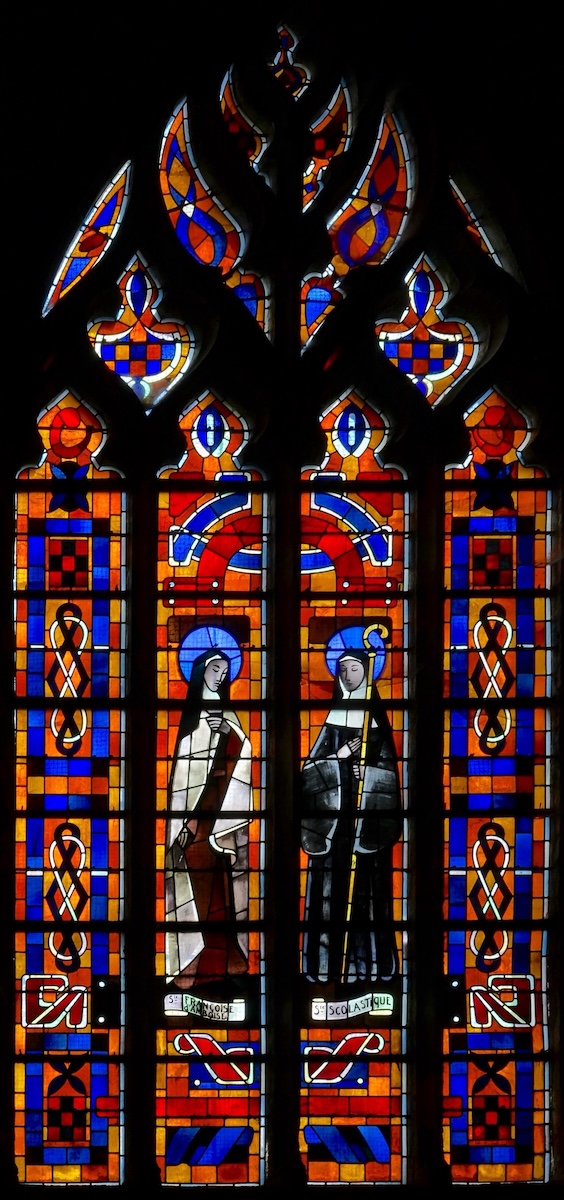 Sainte Françoise d'Amboise, Sainte Scolastique<