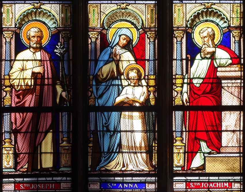 St Joseph, Ste Anne, St Joachim