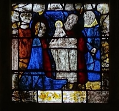 présentation de Jésus au temple