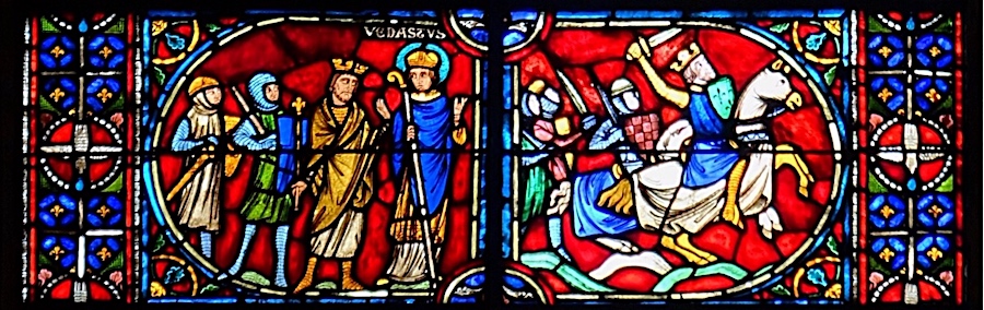 rencontre avec saint Vaast (Védasus)