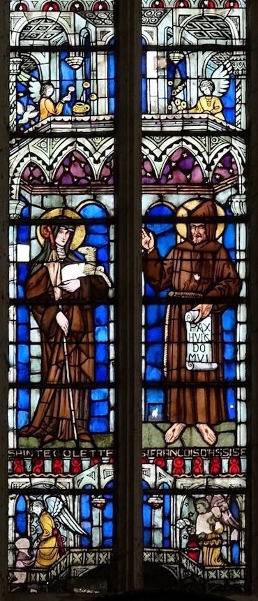 Sainte Colette, Saint François d'Assise