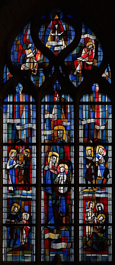 Scènes de la vie de Saint Joseph (mariage de Jospeh et Marie, éducation de Jésus, nativité, fuite en Egypte, mort de Joseph)