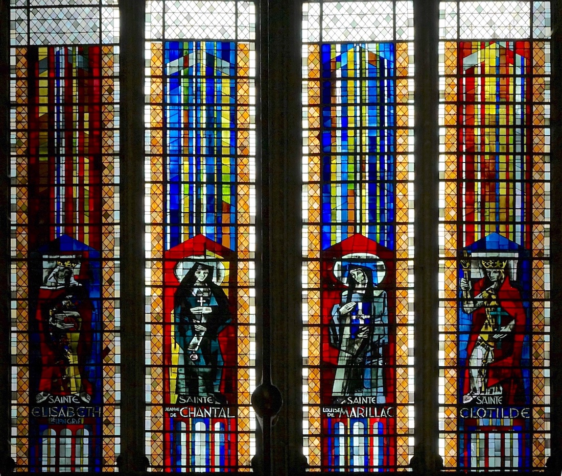 Sainte Elisabeth, Sainte Jeanne de Chantal, Sainte Louise de Marillac, Sainte Clotilde