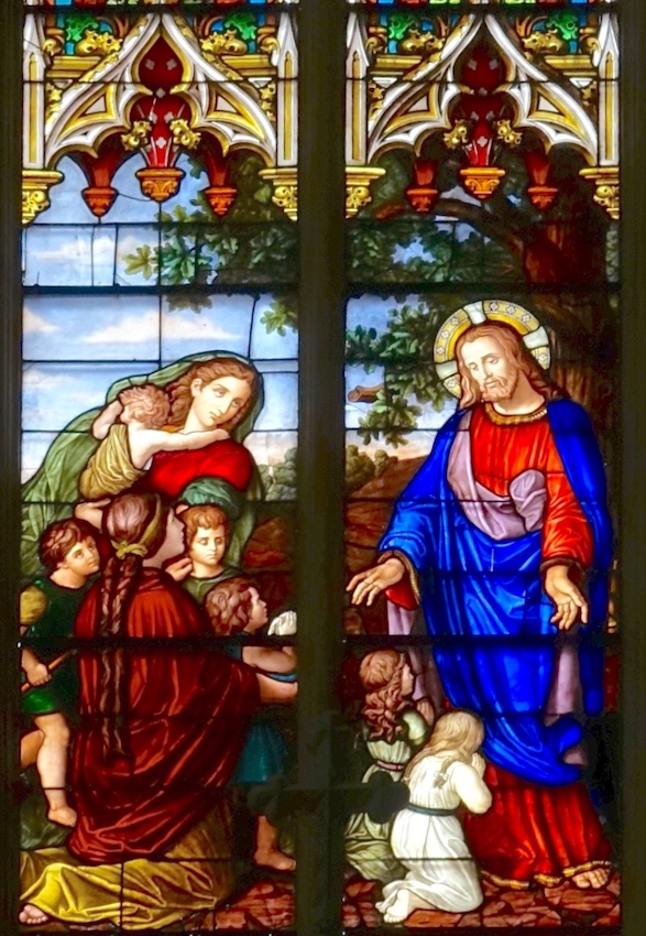 Jésus et les petits enfants