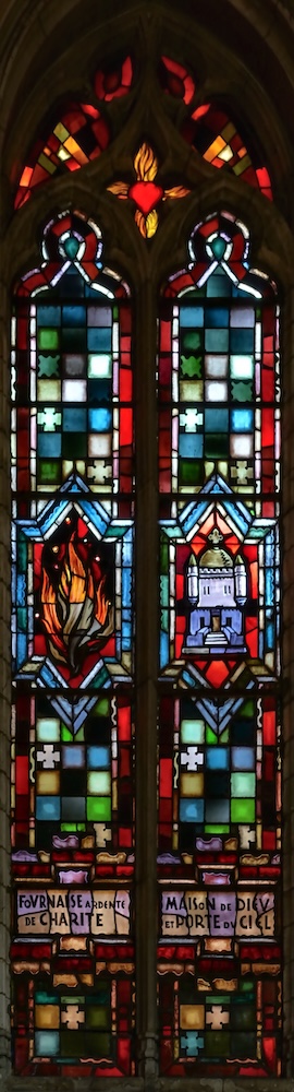 Fournaise ardente de charité, Maison de Dieu et porte du ciel