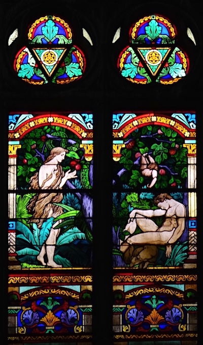 Adam et Eve au jardin d'Eden