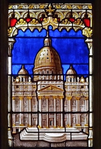 [4] la basilique Saint Pierre de Rome