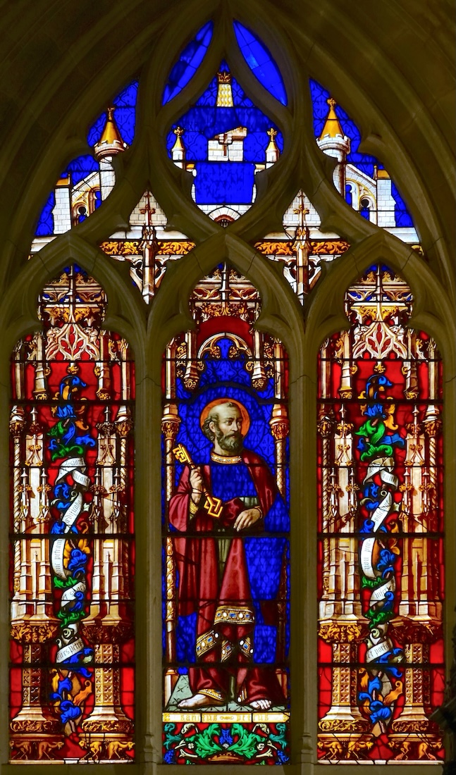 Saint Pierre : Atelier Lusson, 1865, carton de Viollet-de-Duc