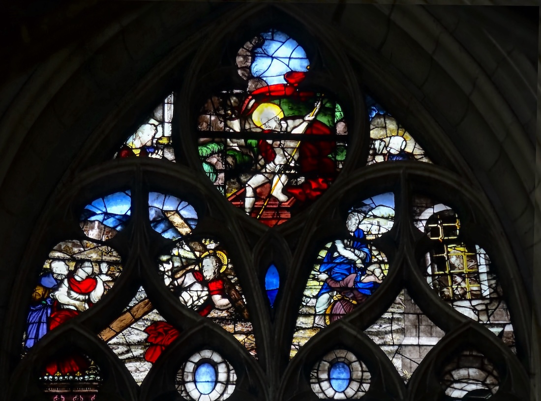 Résurection du Christ<br>Portement de croix, Saint Pierre en prison 