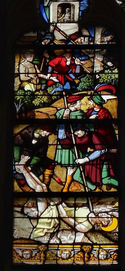 Vitrail de Saint François d'Assise