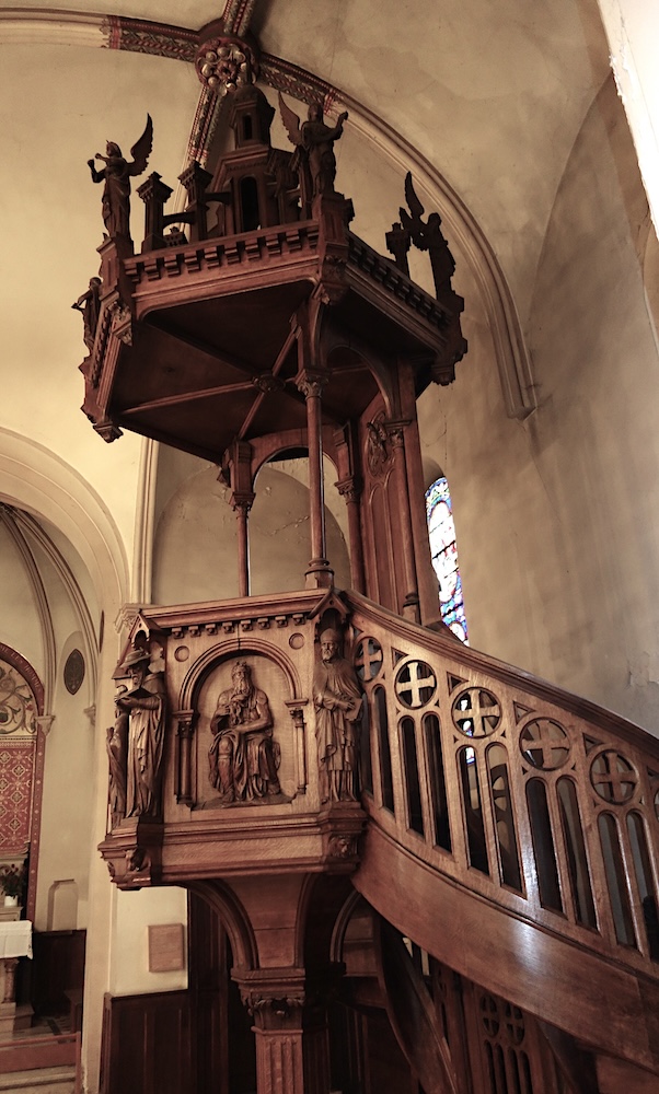 la chaire à prêcher