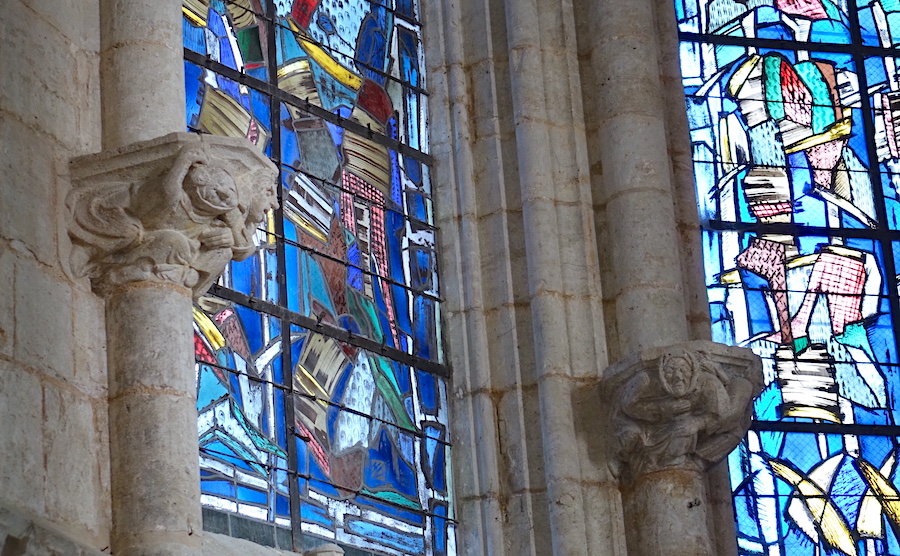 Chapelle de la Vierge<br>Basilique Saint Mathurin - Larchant 77