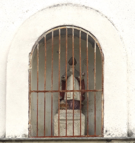 Saint Mammès : Statue de Saint Nicolas