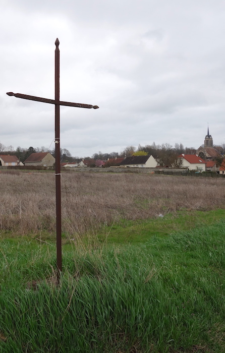 Vernou La Celle-sur-Seine - Croix de chemin