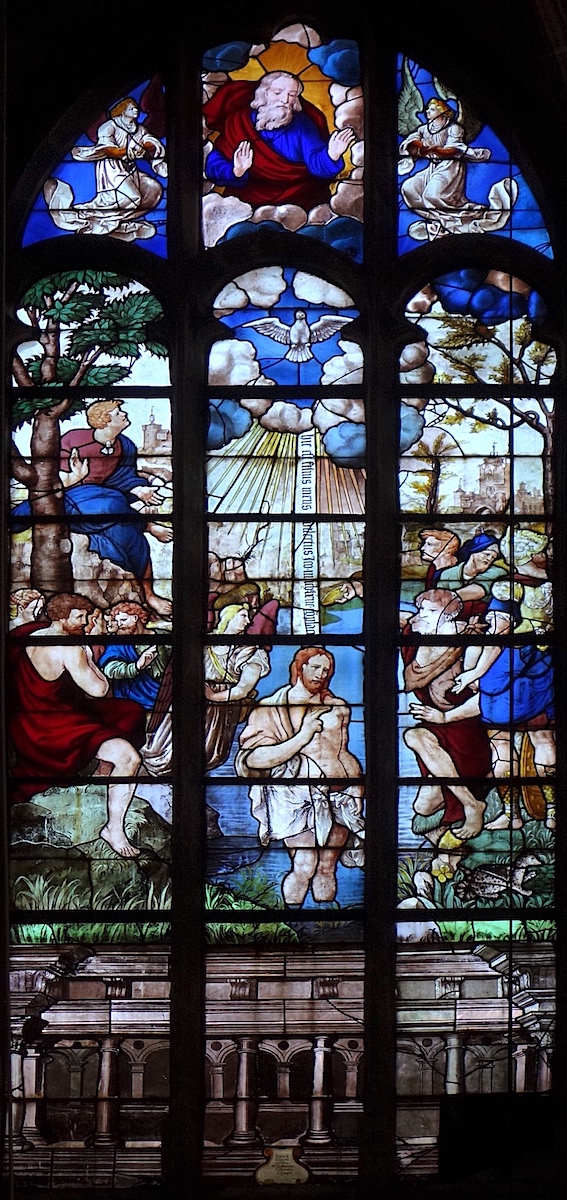 Le baptême du Christ (Jean Chastelain)