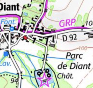 Croix du parc - Diant 77