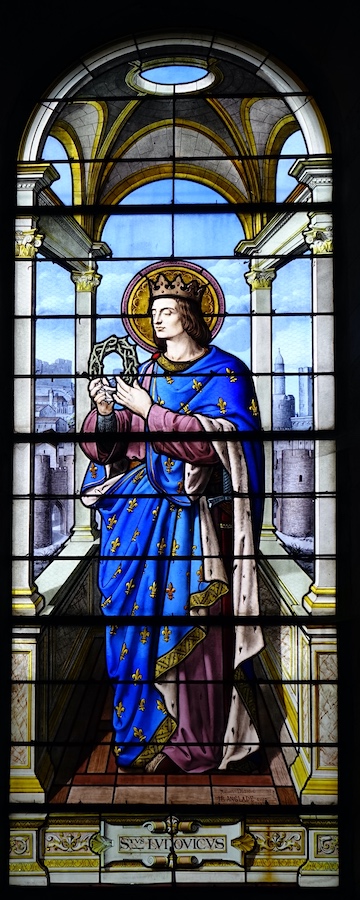 Saint Louis et la couronne d'épines