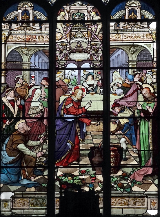 les noces de Cana (chapelle Saint Vincent)