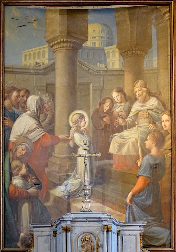 Présentation de la Vierge au temple<br> maitre-autel