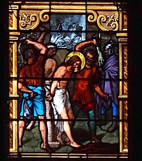 la flagellation de Jésus