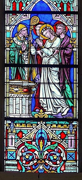 baptême de Sainte Colombe