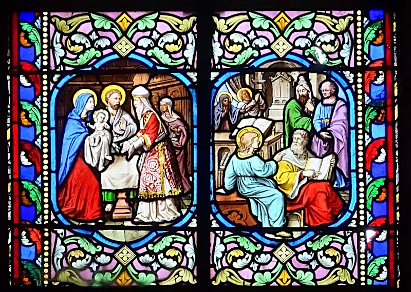 [5] la présentation de Jésus au temple [6] Jésus et les docteurs