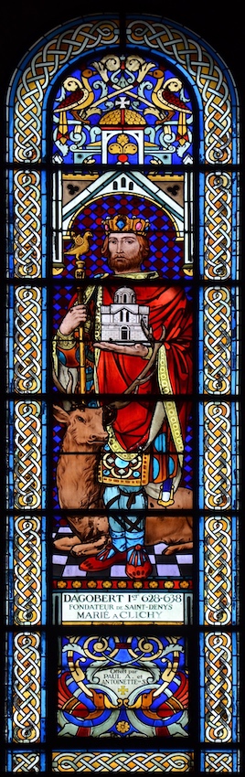 DAGOBERT Ier 628-638 FONDATEUR DE SAINT-DENYS MARIÉ À CLICHY