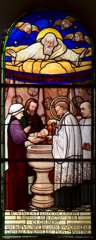 St Vincent curé de Clichy, baptise le 9 octobre 1623 Cl. Gilbert qui fut vicaire de cette paroisse, curé de St Pierre de Montmartre