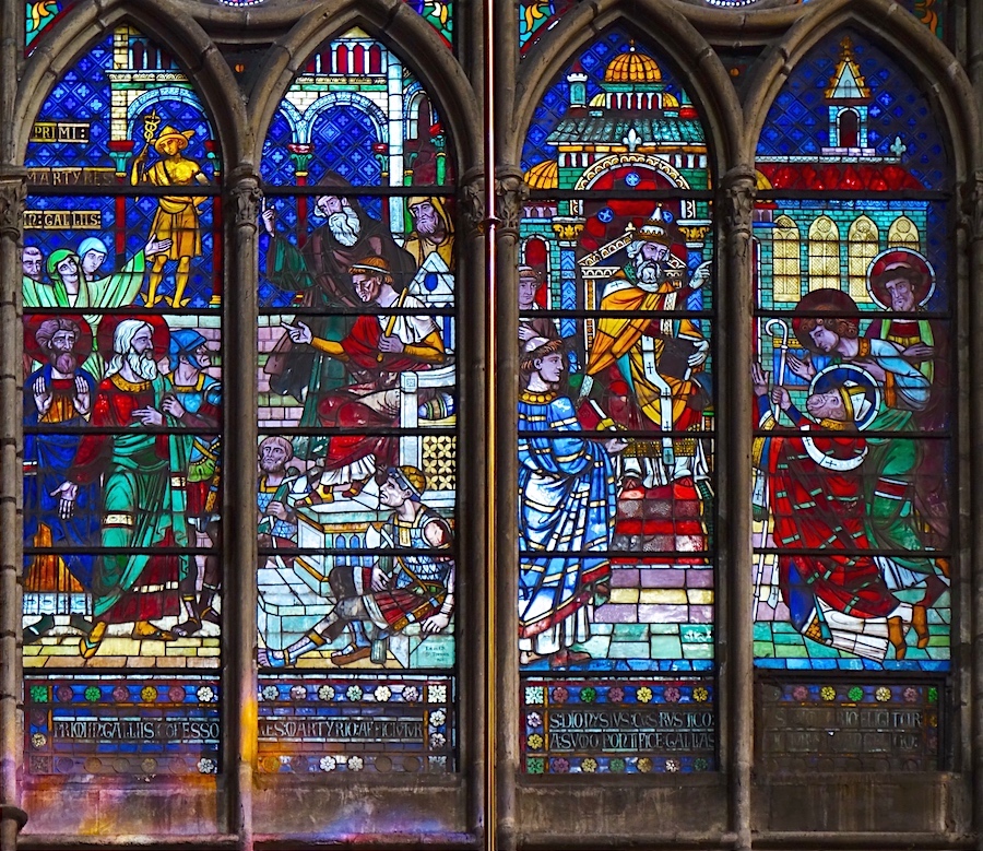 premiers martyres en Gaule, Saint Denis et ses compagnons envoyés évangéliser la Gaule