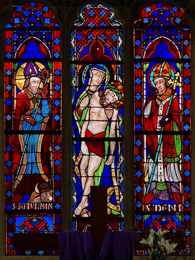 Déploration du Christ entre Saint Saturnin et Saint Denis