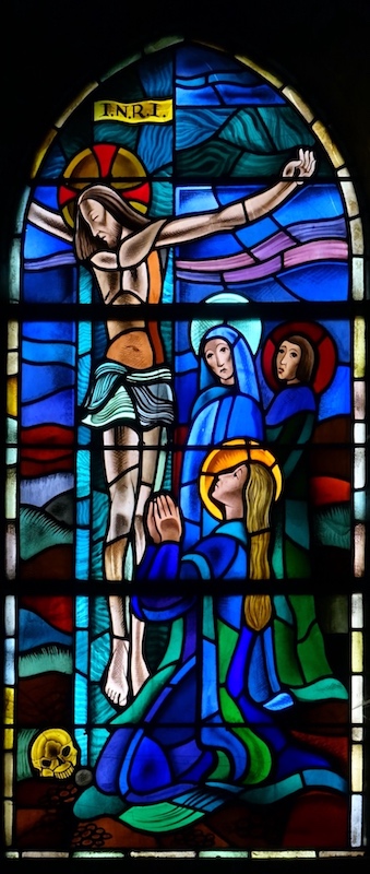 Marie-Madeleine au pied de la croix