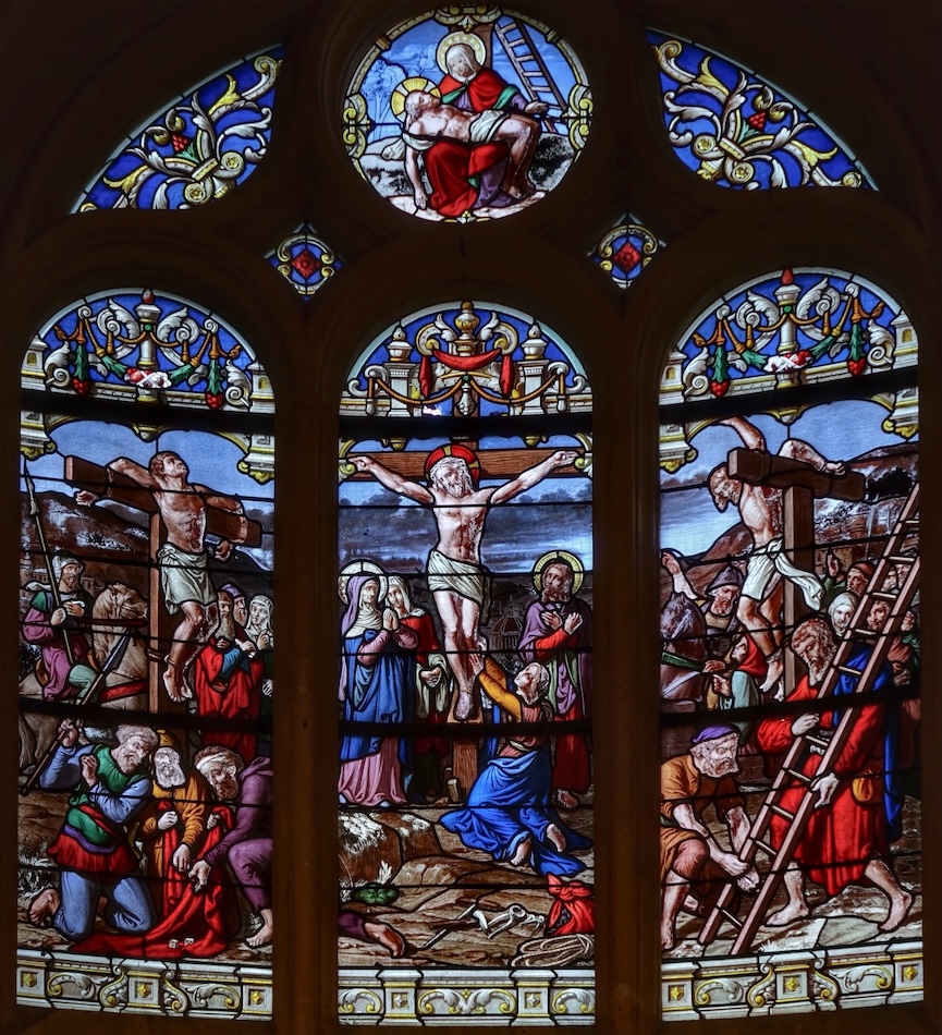 la vierge de pitié, la crucifixion