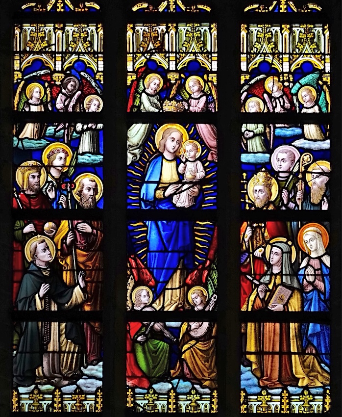 le couronnement de la Vierge