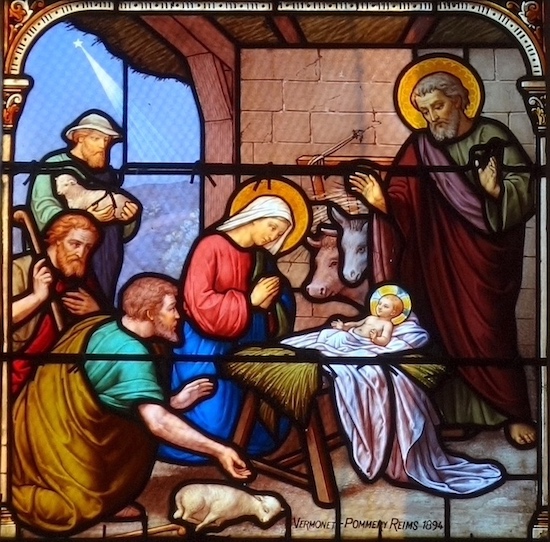 L'adoration des bergers - Eglise St André - Joigny 89