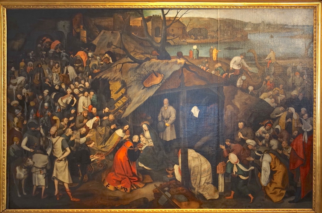 «L'Adoration des mages» Pieter Brueghel le Jeune (1564-1638) Huile sur toile, vers 1615-1620 - Musée de Dôle 39