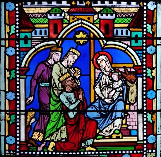 L'adoration des mages - Eglise Ste Anne - Lorrez-le-Bocage 77