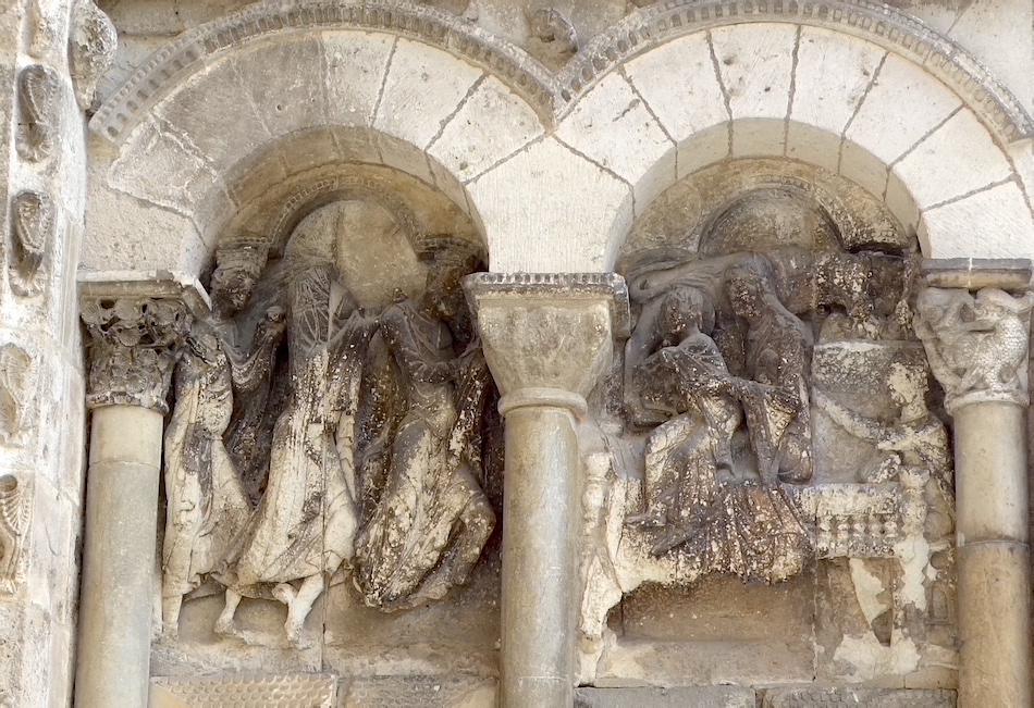 L'adoration des mages - Abbatiale Saint Pierre - Moissac 82