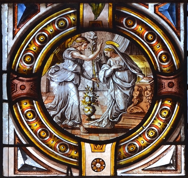L'Annonciation - Cathédrale St Pierre St Paul - Troyes 10