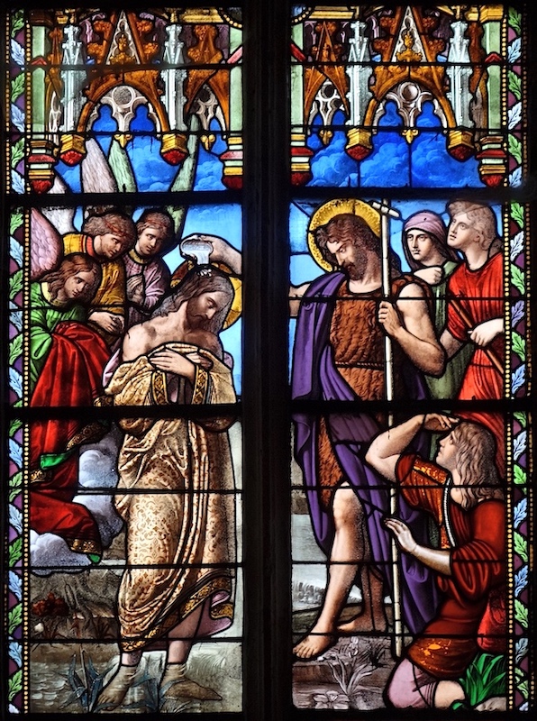 Baptême du Christ - Cathedrale St Luperc - Eauze 32
