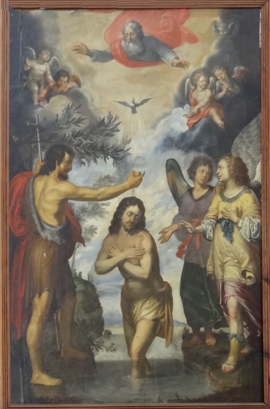 Baptême du Christ - Abbaye de la Trinité - Vendôme 41