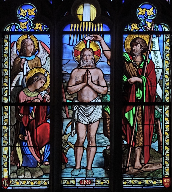 Baptême du Christ - Eglise de la Madeleine - Montargis 45