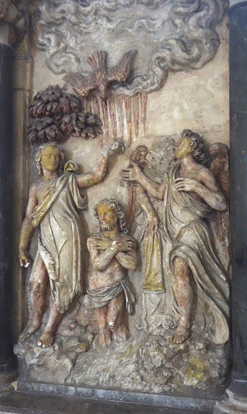 Baptême du Christ - Abbaye St Rémi - Reims 51