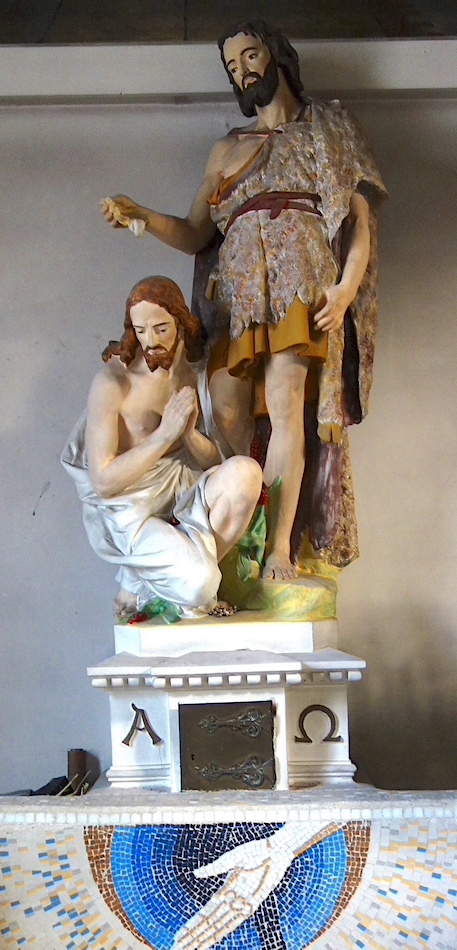 Baptême du Christ - Eglise Notre Dame du travail - Paris (14)