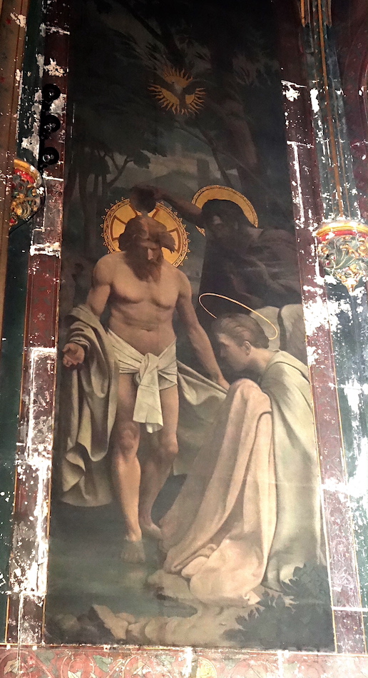 Baptême du Christ - Eglise St Bernard de la Chapelle - Paris (18)