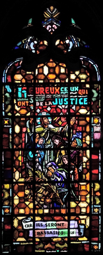 Les béatitudes - Eglise St Eloi - Hazebrouck 59